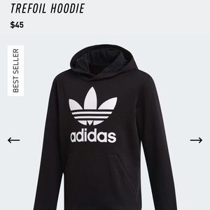 Trefoil Adidas Hoodie